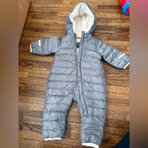 Eddie Bauer Charcoal Baby Snowsuit